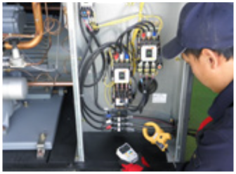 計測機にて計測